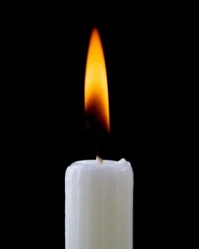 Burning candle Stock Photos