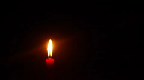 Burning candle - time lapse Stock Footage 845482