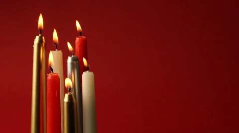 Burning candles Видео 912364