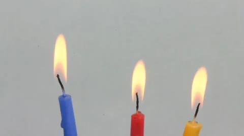 Burning Candles Stock Footage 41799308
