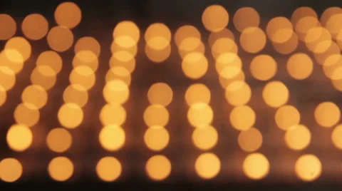 Burning candles Stock Footage 49671068