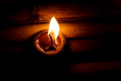 Burning candles Stock Photos