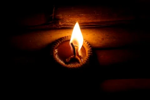 Burning candles Stock Photos