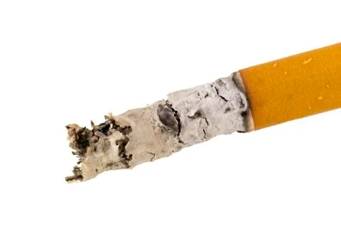 Burning cigarette Stock Photos