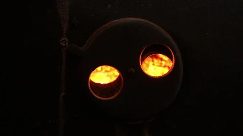 Burning coal. 스톡 동영상 71461676