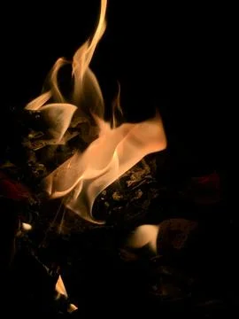 Burning the darkness Stock Photos