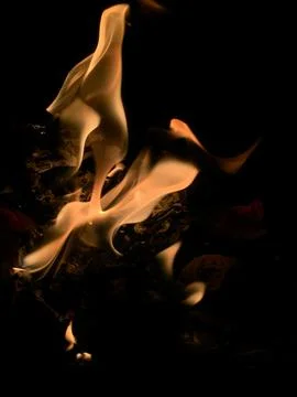 Burning the darkness Stock Photos