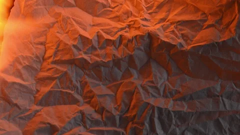 Burning Document on Dark Background, Nuclear Threat War Concept, 4K Video stock 335023083