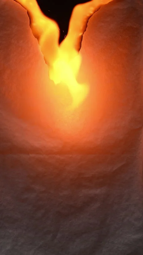 Burning document symbolizing crisis, conflict and war 스톡 동영상 331943597