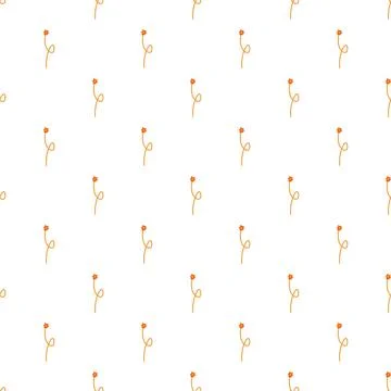 Burning dynamite fuse wick seamless pattern background 스톡 일러스트