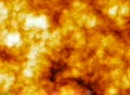 Burning face NTSC video with sound Footage