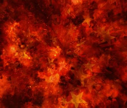 Burning fire burst backgrounds Illustrazione stock