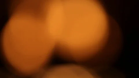 Burning fire In the fireplace Video stock 77377000
