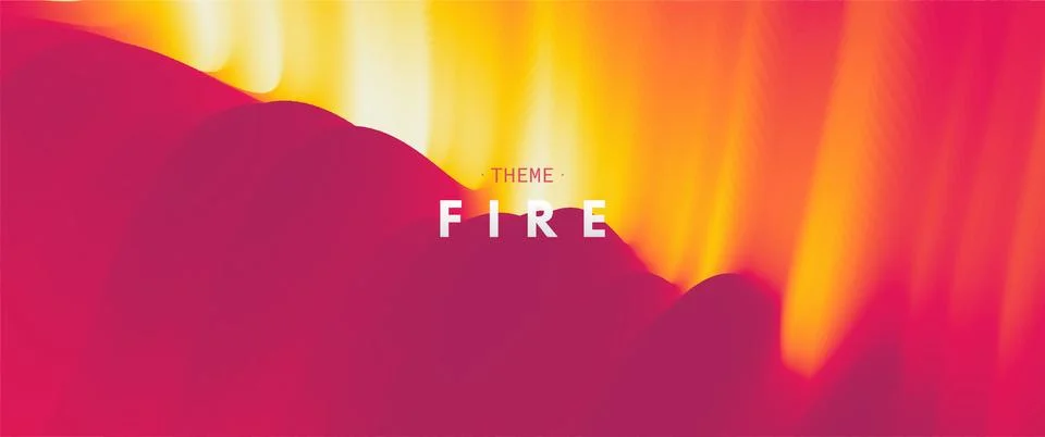 Burning fire flames. Abstract background. Modern pattern. Vector illustration 스톡 일러스트