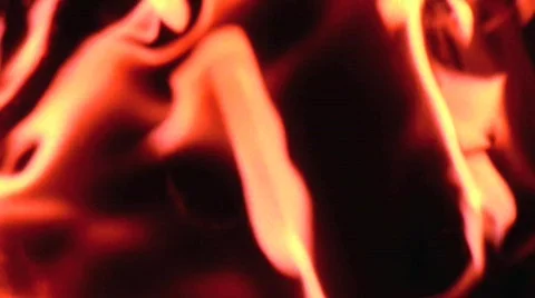 Burning fire flames  Stock Footage 338079