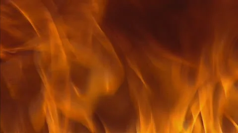 Burning fire, flames - full screen Stock Footage 24490327