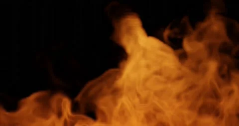 Burning fire flames or smoke texture for background Stock Footage 221331116