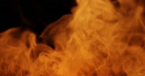 Burning fire flames or smoke texture for background Stock Footage 221331118
