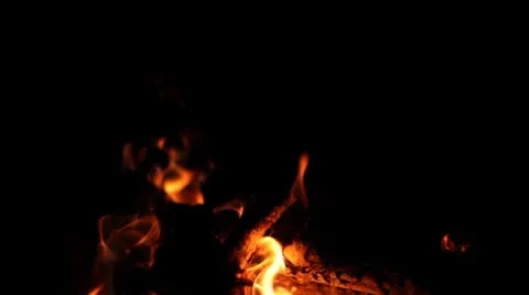 Burning Fire Stock Footage 8837682