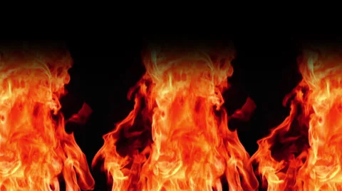 Burning Fire Video stock 32682766