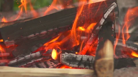 Burning fire Stock-Footage 55425984