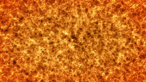 Burning Fire Fractal Background 库存影片 333766605