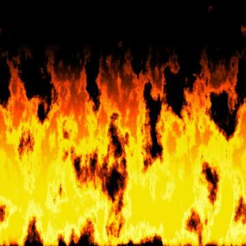 Burning fire generated texture Stock Illustration