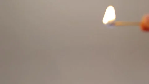 Burning fire in hands. Halloween holiday decor. Stock Footage 319789728