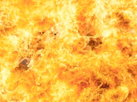 Burning fire Stock Photos