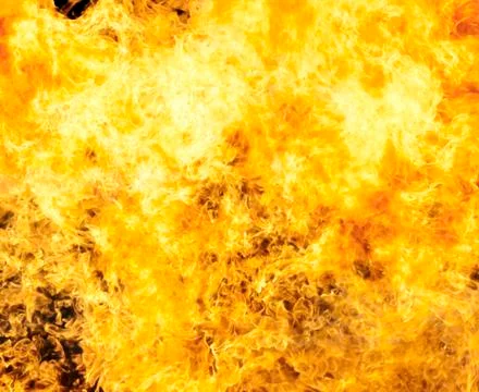 Burning fire Stock Photos