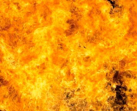 Burning fire Stock Photos