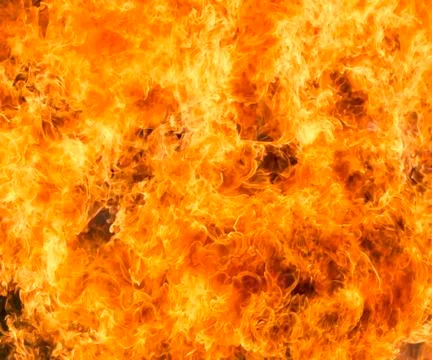 Burning fire Stock Photos