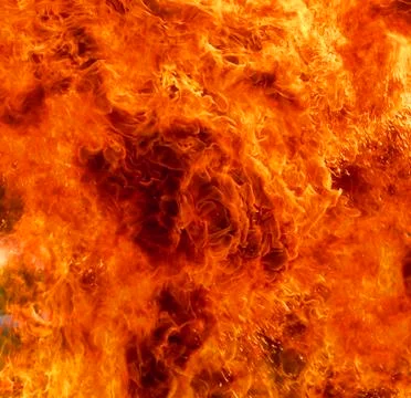 Burning fire Stock Photos