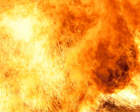 Burning fire Stock Photos