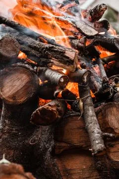 Burning Fire Stock Photos