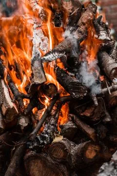 Burning Fire Stock Photos