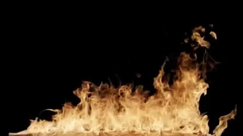 Burning flame 29 1 1 動画素材 302294044