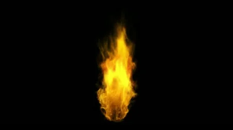 Burning flame Stock Footage 11441354