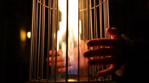 Burning flame Stock Footage 41808053