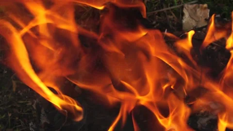 Burning flame Stock Footage 148462094