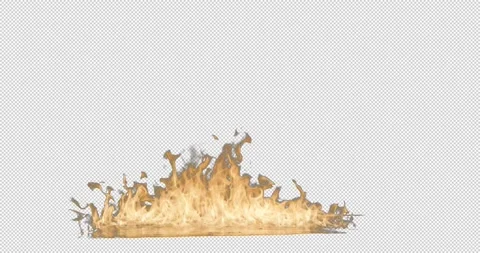 Burning Flames Element 01 (HD) Video stock 152737706