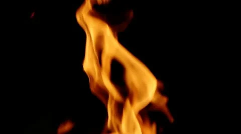 Burning flames 動画素材 9981869