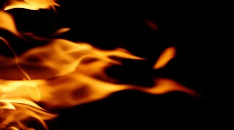 Burning flames 動画素材 9982689