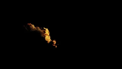 Burning flames from start to finish with ProRes Stock Footage 303011052