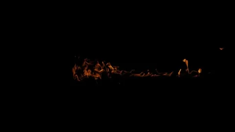 Burning flames from start to finish with ProRes Stock Footage 303011063