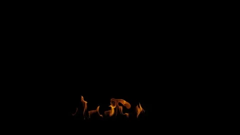 Burning flames from start to finish with ProRes Stock Footage 303011676