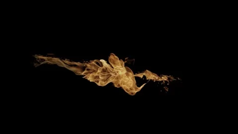 Burning flames from start to finish with ProRes Stock Footage 303011727