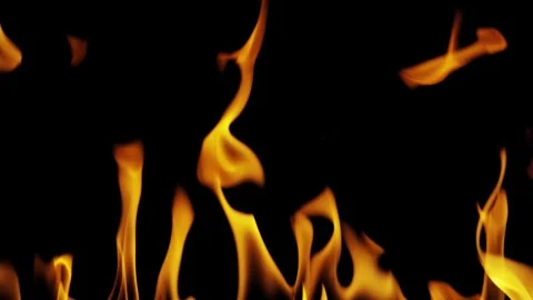 Burning flames from start to finish with ProRes Stock Footage 303011909