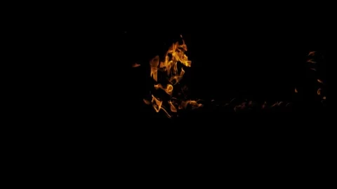 Burning flames from start to finish with ProRes Stock Footage 303011958