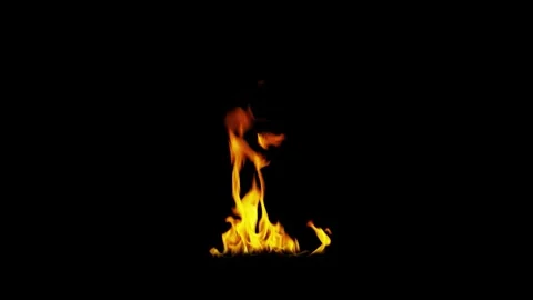 Burning flames from start to finish with ProRes Stock Footage 303012007
